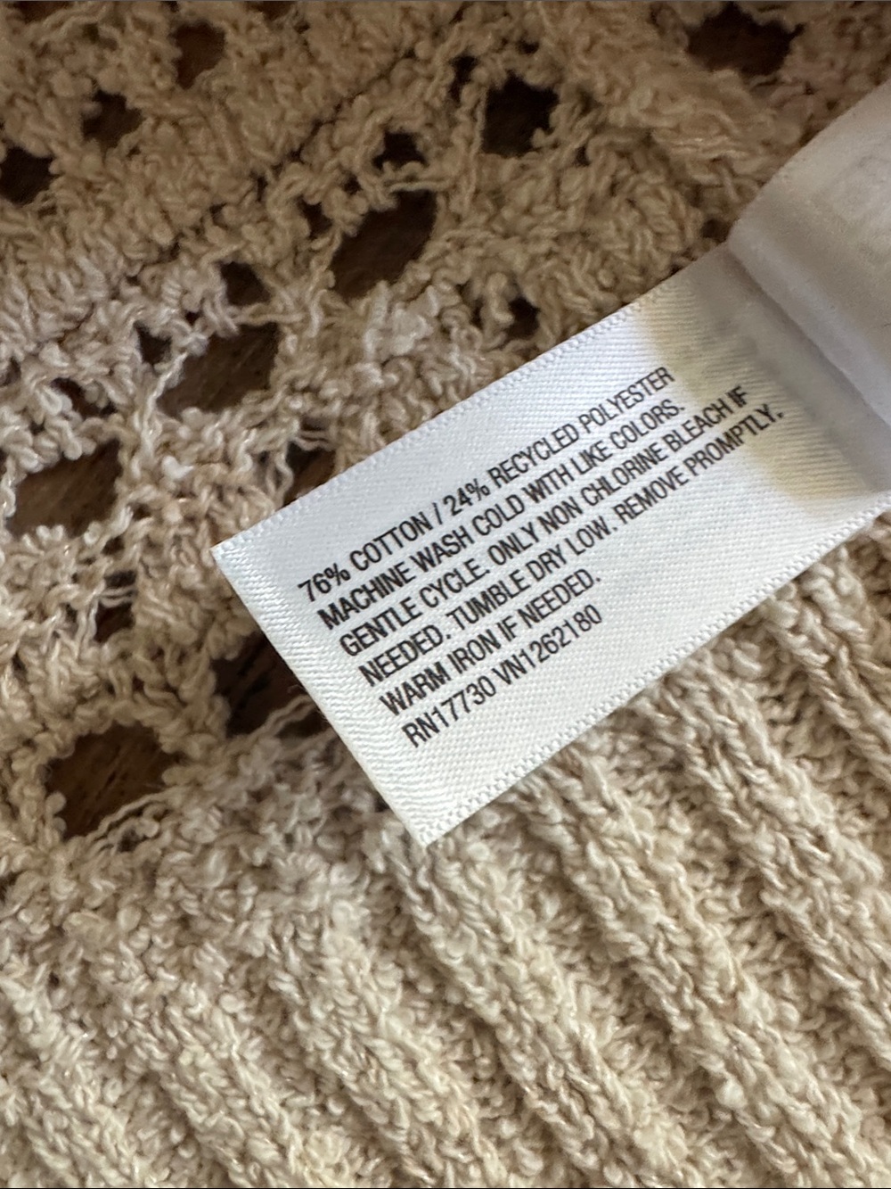 Universal Threads  /Open-Knit Button Cardigan - Picture 7 of 9